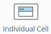 Tables - individual cell element icon